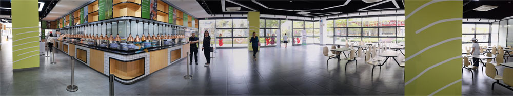 鑫輝餐飲智谷餐廳廚房工程全景圖 鑫輝餐飲智谷餐廳廚房工程全景圖