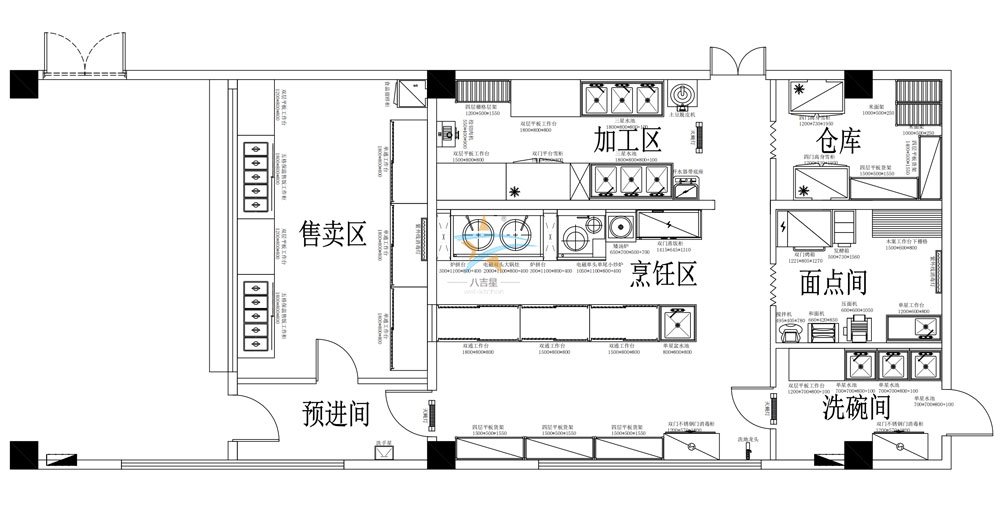 見(jiàn)炬科技員工食堂廚房工程設(shè)計(jì)圖 見(jiàn)炬科技員工食堂廚房工程設(shè)計(jì)圖