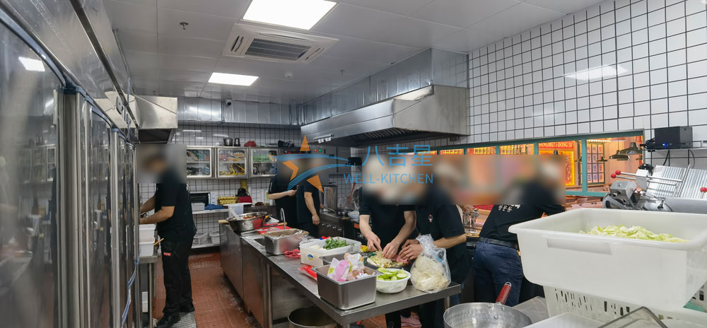雙門洞18號(hào)小韓料廚房工程湯部